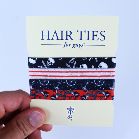 Hair Ties For Guys -  Man Bun Accessories