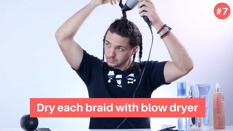 How to tame curly hair for men