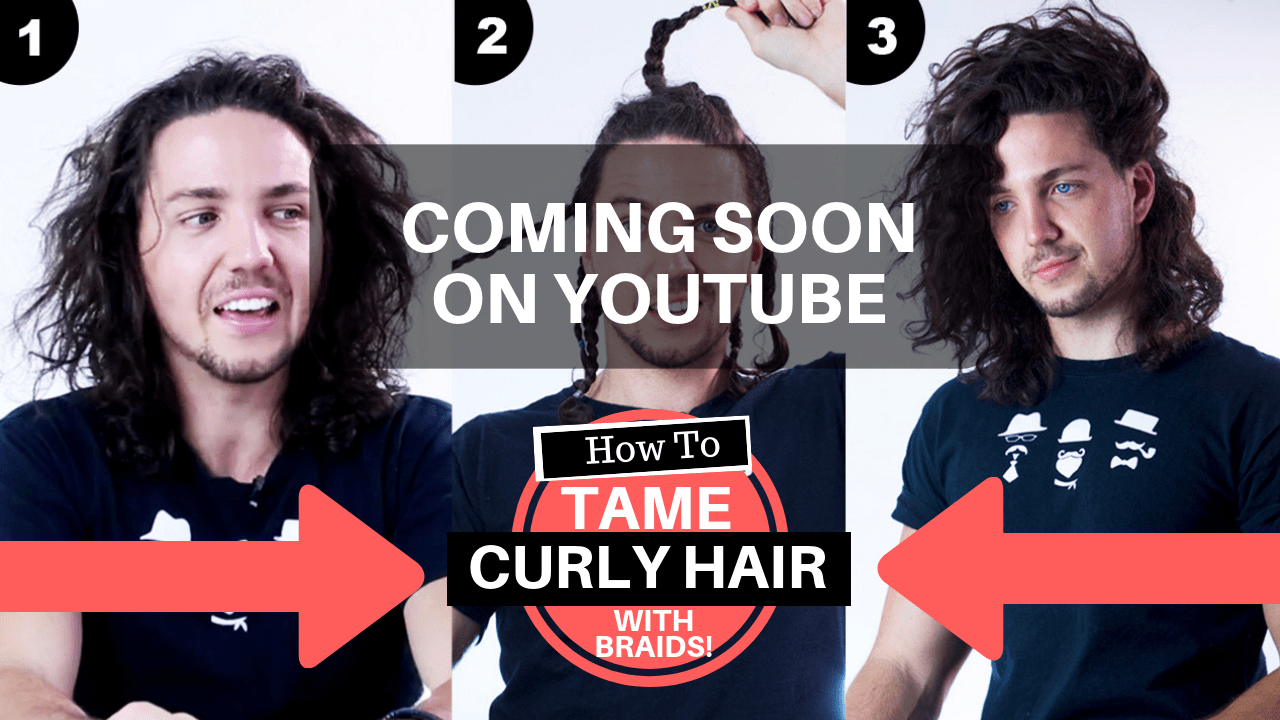 How To Tame Curly Hair For Men